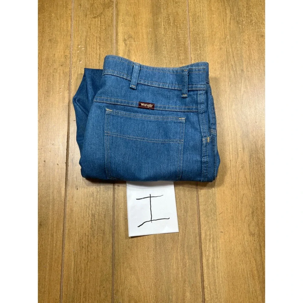 Wrangler Mens Straight Leg Light Wash Denim Jeans 85498LB 36x29